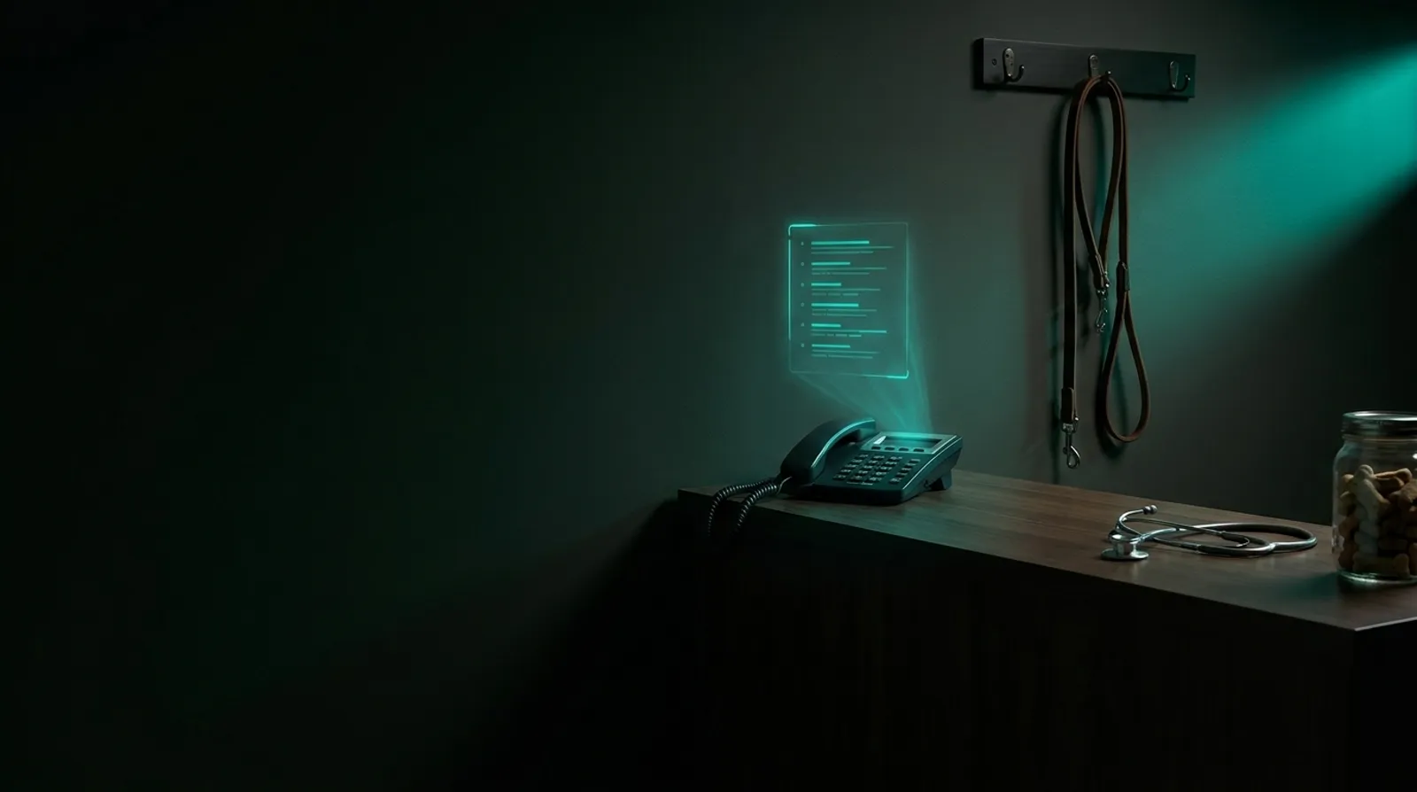Veterinary clinic representing AI automation for animal hospitals and vet practices